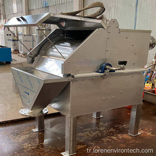 Katı sıvı ayrımı için endüstriyel davul filtresi